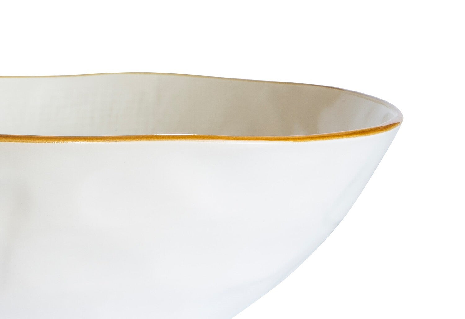Novità Home Mediterraneo - Insalatiera Media - Colore Bianco Consegna Veloce