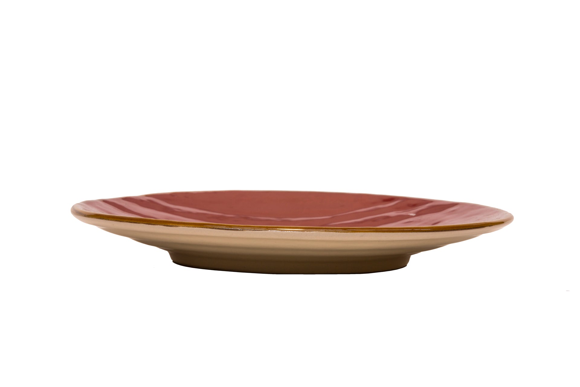 Novità Home Mediterraneo - Piatto Dessert Rosso Sottocosto