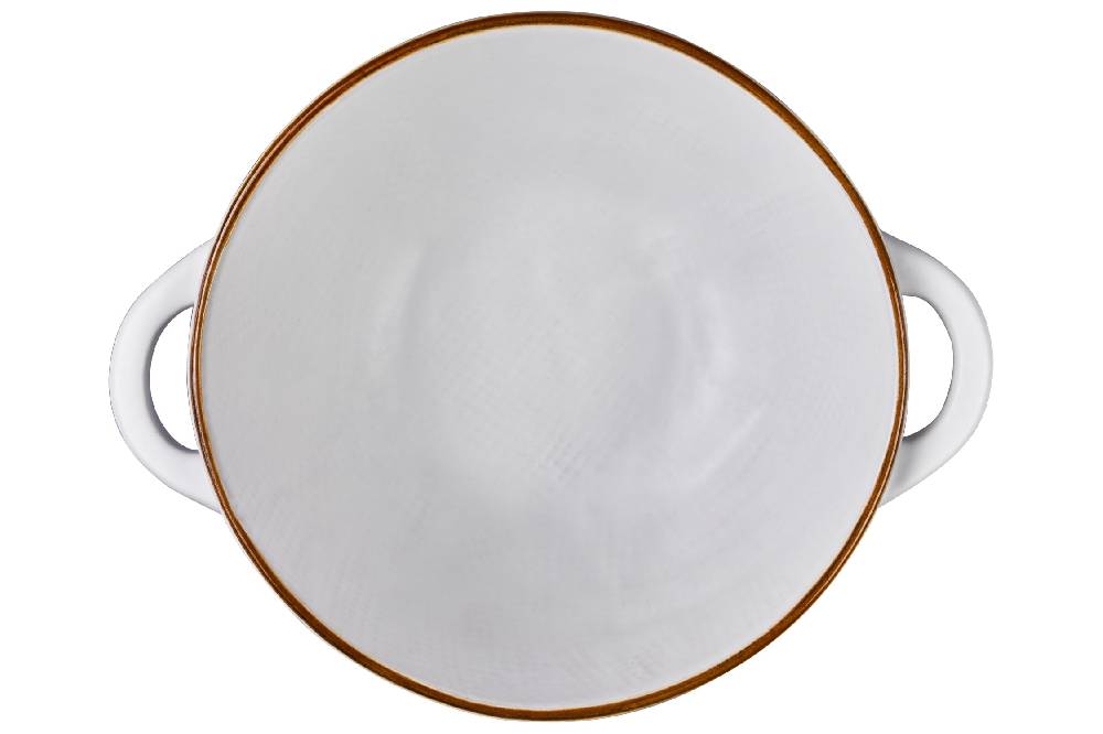 Novità Home Mediterraneo - Ciotola Zuppa in Gres Bianca Bestseller