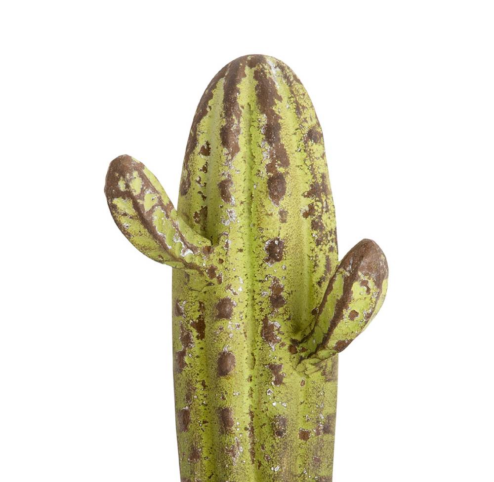 Novità Home Cactus - attaccapanni in metallo verde - 3 ganci Outlet