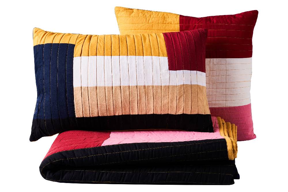 Novità Home Colorido - cuscino trapuntato patch Saldi