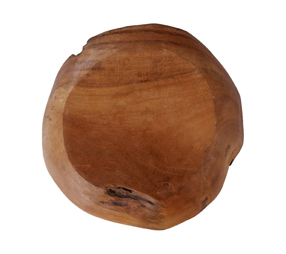 Novità Home Ciotola scavata in legno - media In Saldo