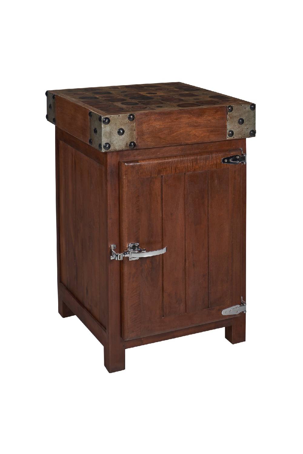 Novità Home Butcher - credenza piccola tagliere con 1 sportello in legno Nuova