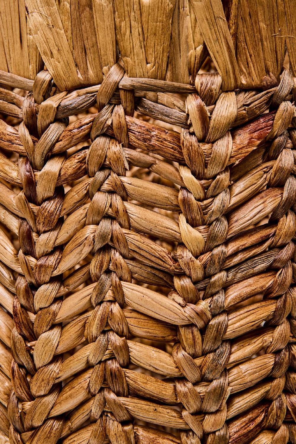 Novità Home Weaves - Ceste Porta Piante Set 1/3 Intreccio Lisca Di Pesce Qualità Garantita