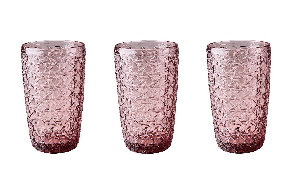 Novità Home Kinsley - Bicchiere Bibita Purple Set 1/6 Italia