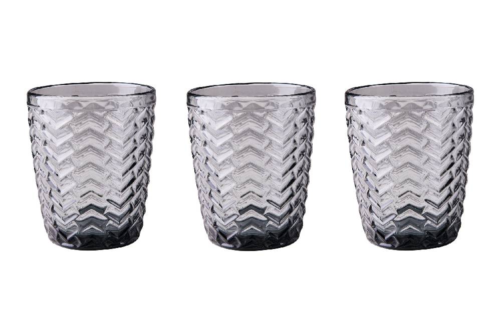 Novità Home Corte Real - Bicchieri Acqua Fume Set 1/6 Nuovo