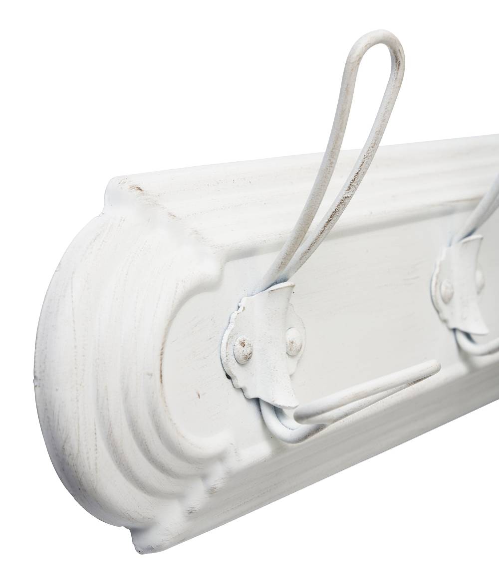 Novità Home Attaccapanni 5 ganci ferro bianco Sconto