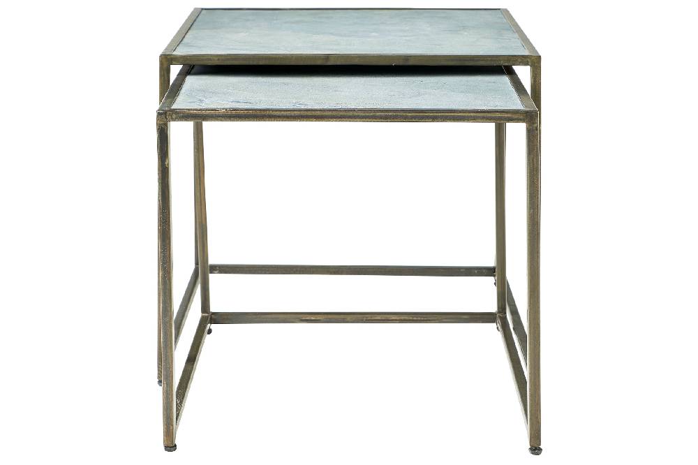 Novità Home Ardesia - tavolini set 1/2 Nuova