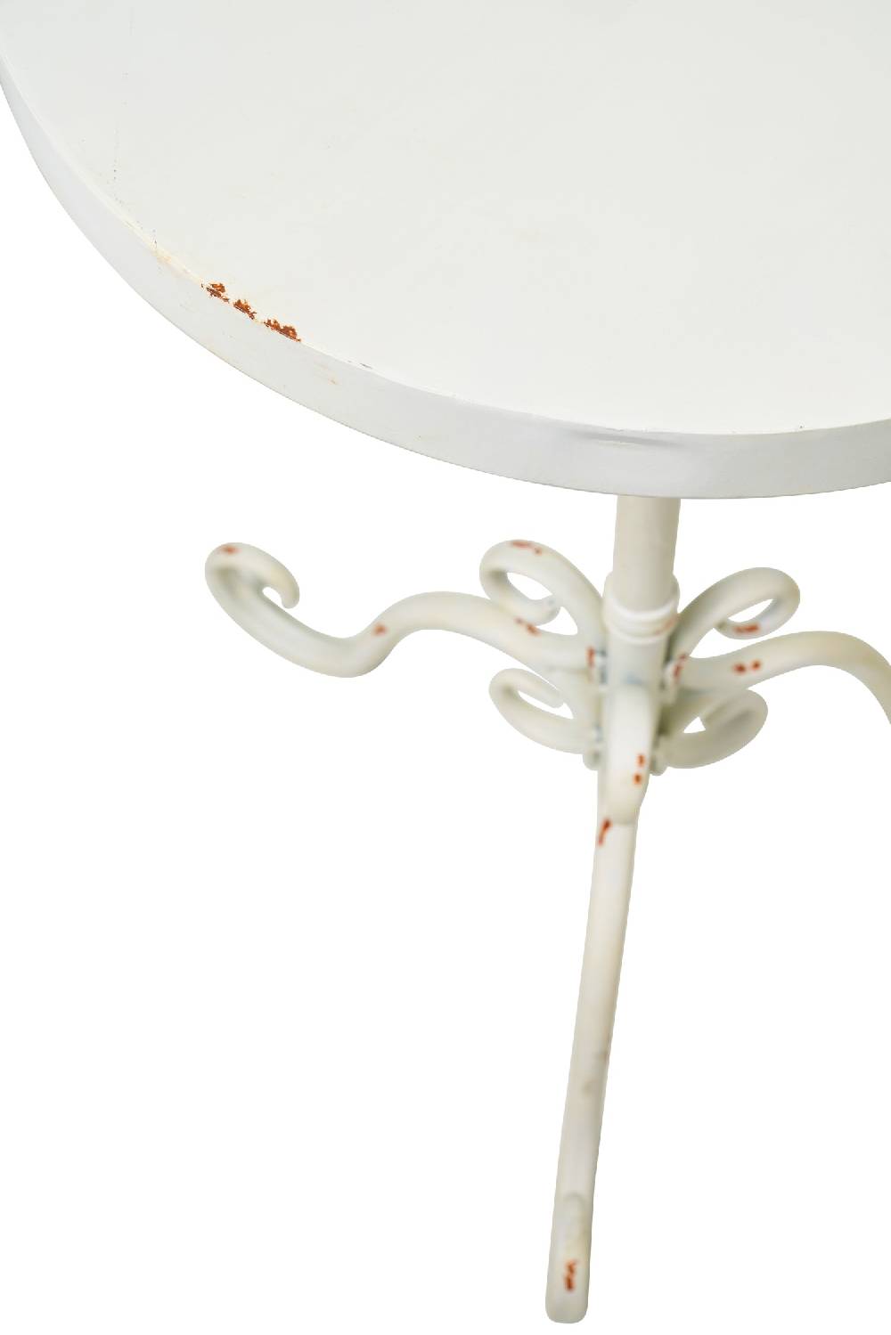 Novità Home Bistro - tavolino ferro bianco Sottocosto