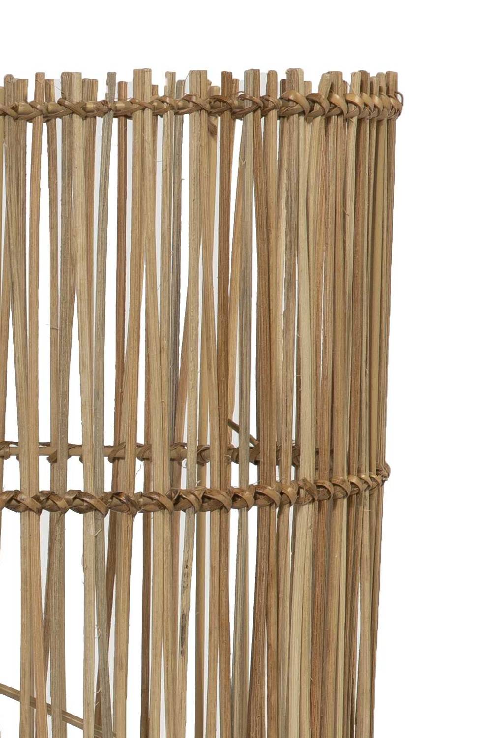 Novità Home Mindanao - lampada da tavolo in metallo e rattan Offerta Giorno del Papà