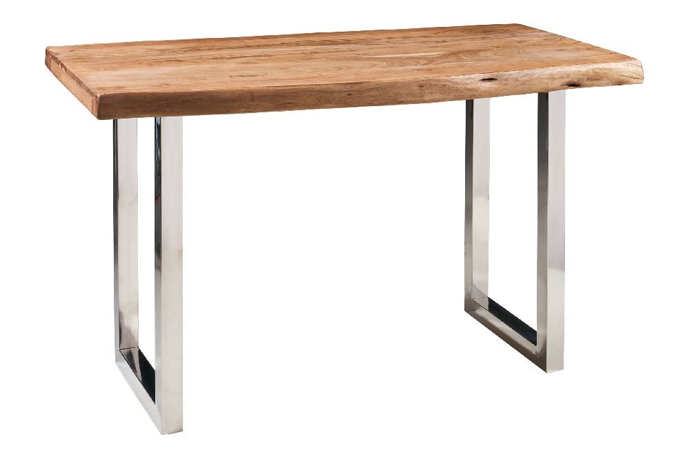 Novità Home Melburne - tavolo acacia con gambe color acciaio Saldi