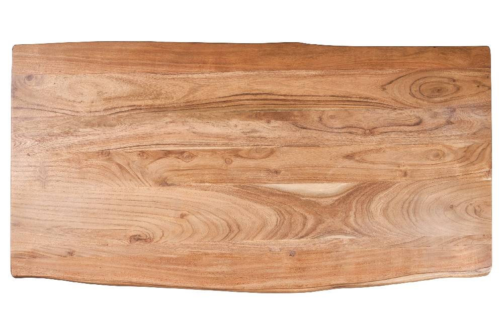 Novità Home Melburne - tavolo acacia con gambe color acciaio Saldi