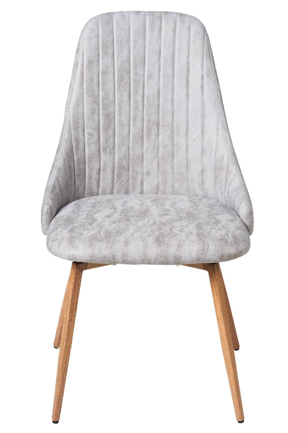 Novità Home Terese - sedia giro 180 grigia chiara Vendite Flash