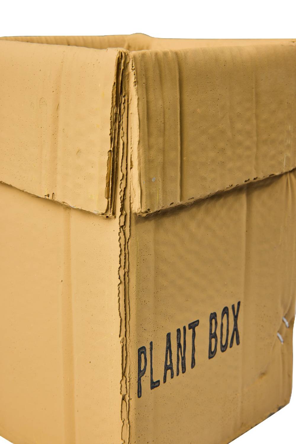 Novità Home Box Cement - Vaso a Imballo Scatola Cartone in Cemento 17cm Nuovo