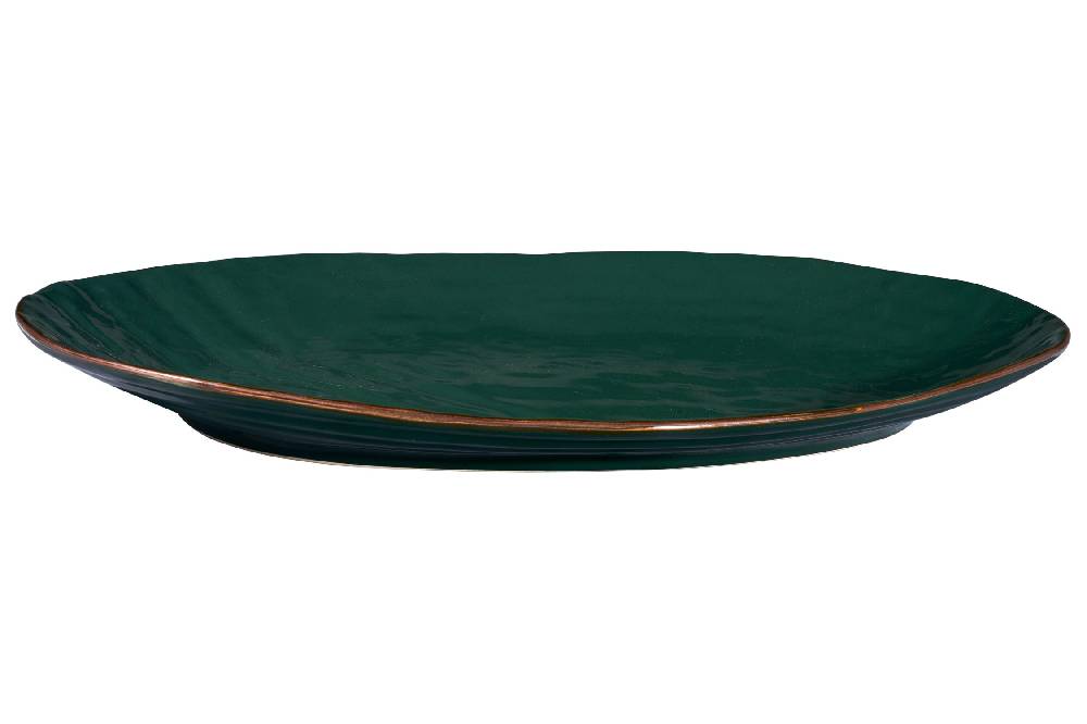Novità Home Mediterraneo - Vassoio Grande Ovale Verde Fino al 60% di sconto