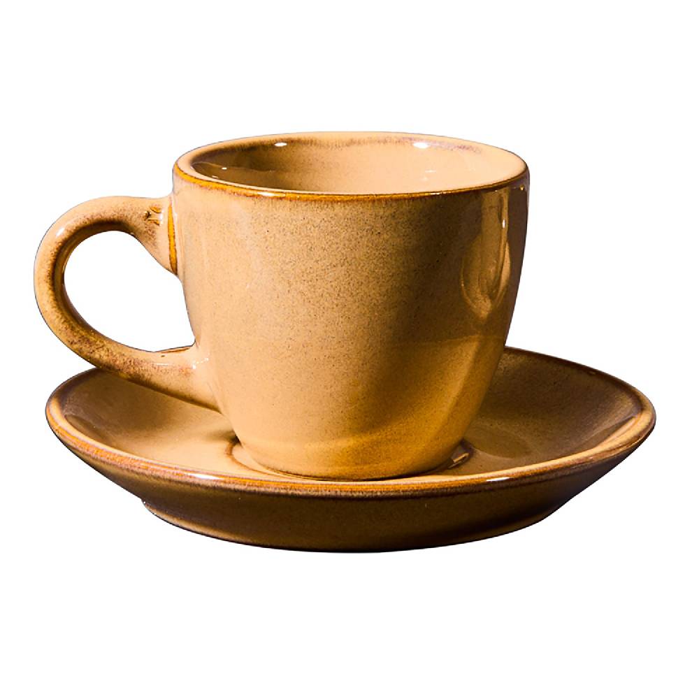 Novità Home Baltico - Tazzina Caffè con Piattino Beige Presa