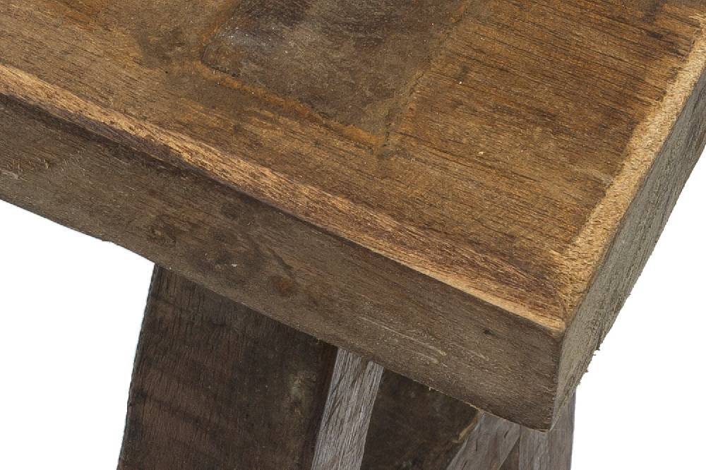 Novità Home Sgabello Legno Di Recupero In Vendita