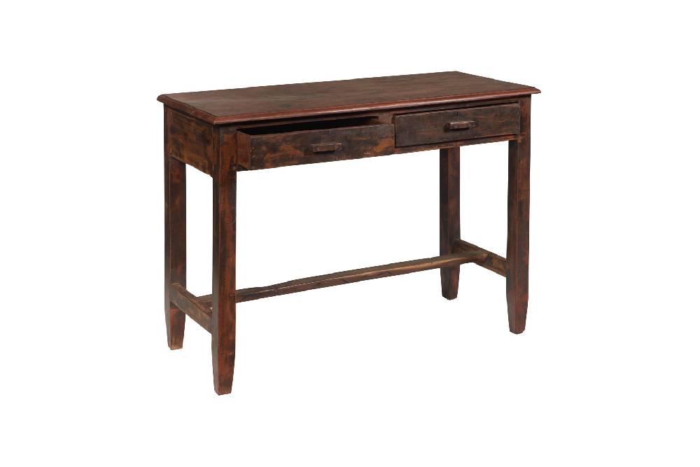 Novità Home Scrivania 2 cassetti in legno - originale Qualità Garantita