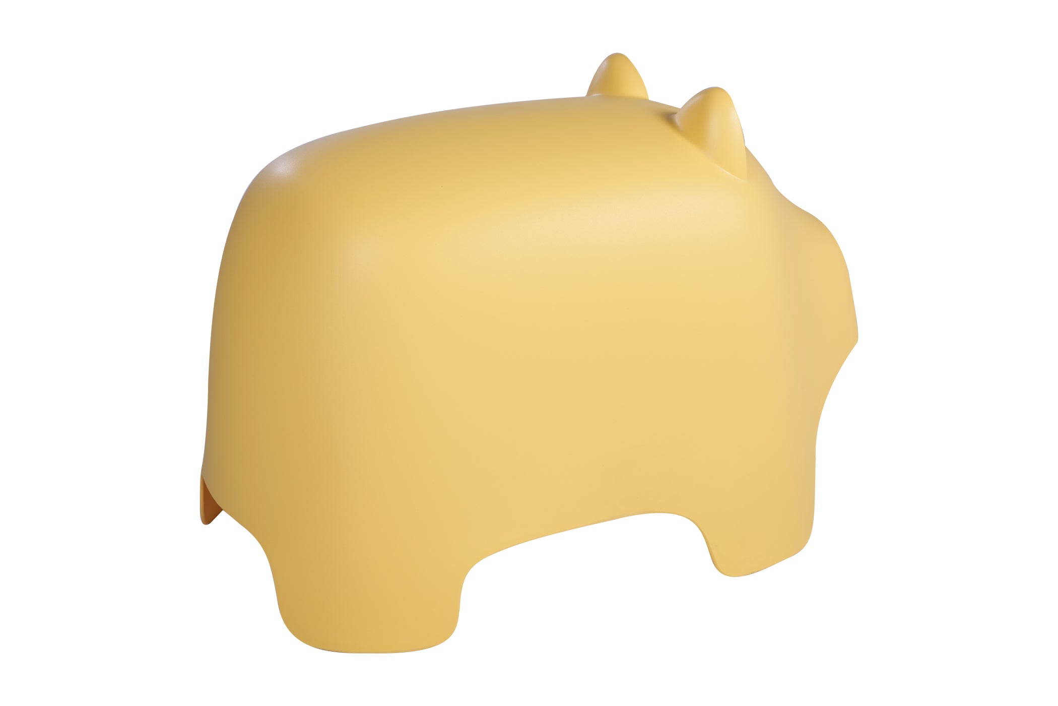 Novità Home Pouf in pp maialino giallo Promozione Limitata