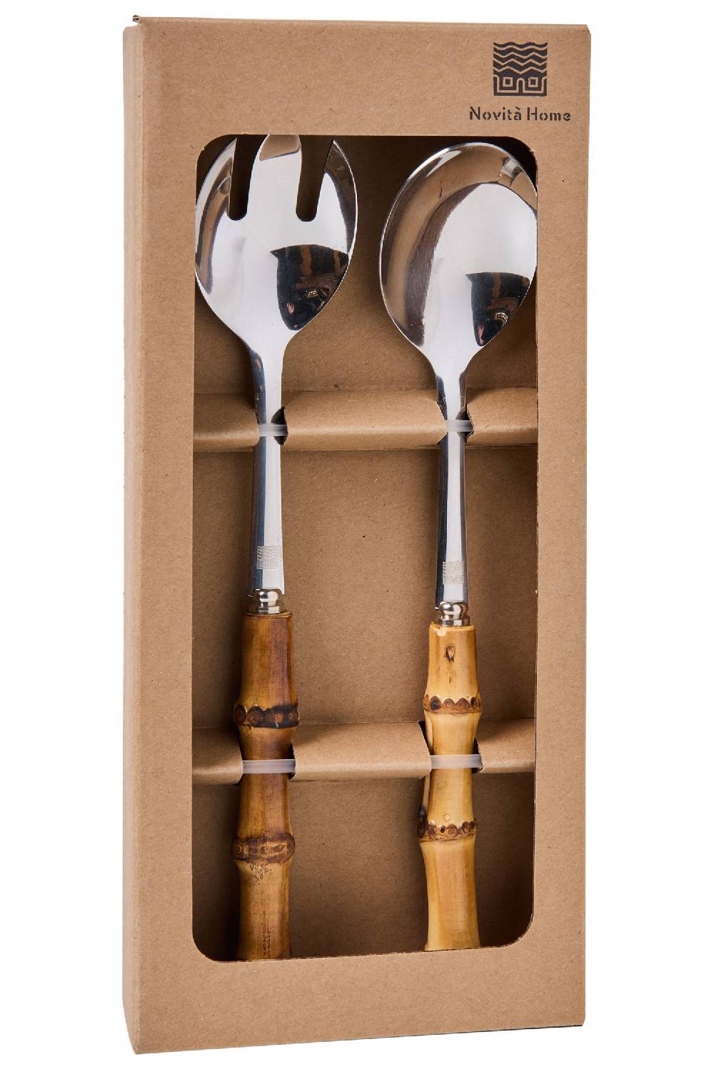 Novità Home Chatelet - Posate Set 1/2 Manico In Radice Di Bambu Online