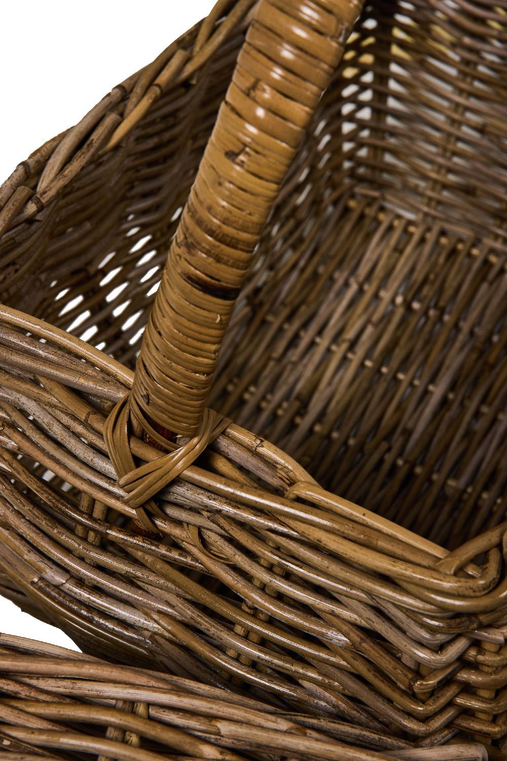 Novità Home Rush Weaves - Sporta Con Manico +1 Cesta Rett. Set 1/2 In Saldo