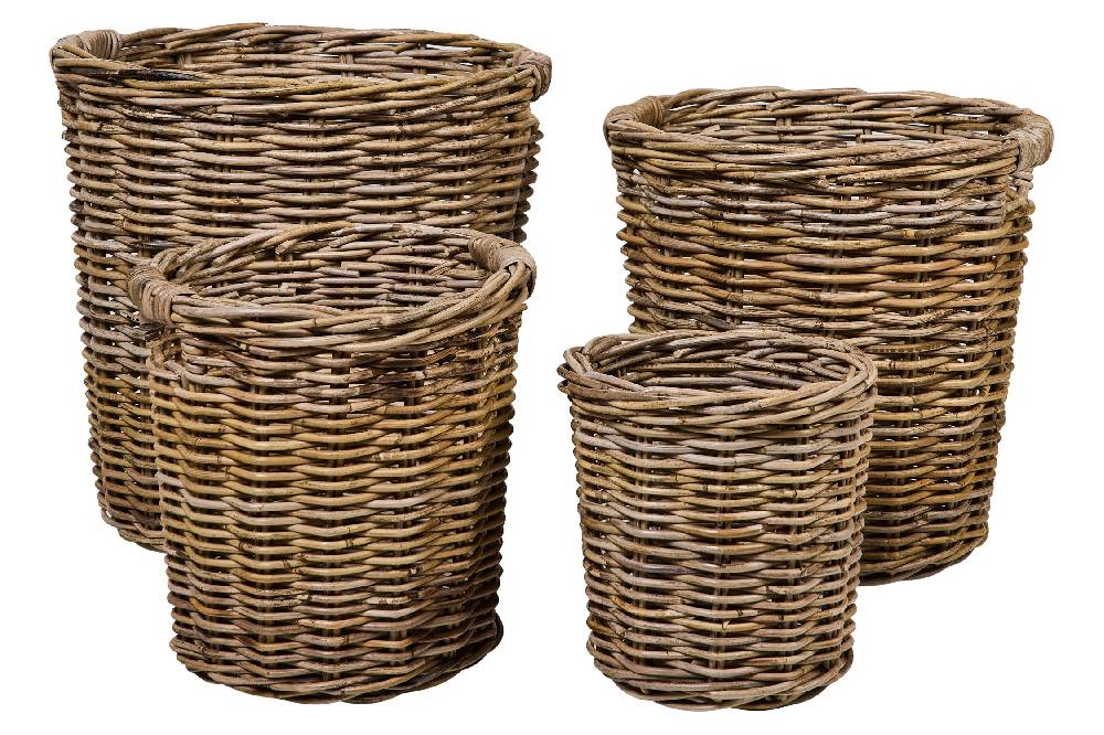 Novità Home Rush Weaves - Ceste Tonde Set 1/4 Moda