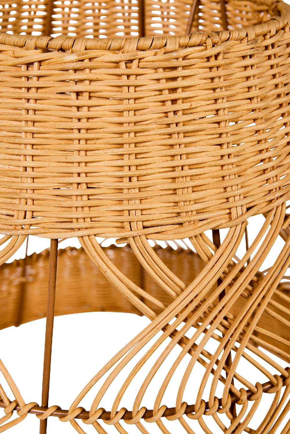 Novità Home Lumiere - Cappello Lampadario Cilindro Medio Midollino Naturale Convenienza