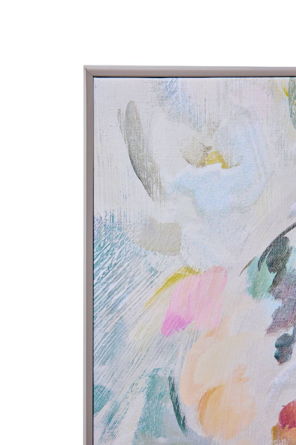 Novità Home Gallery - Tela Dipinta Fiori Astratti Ultimi due giorni