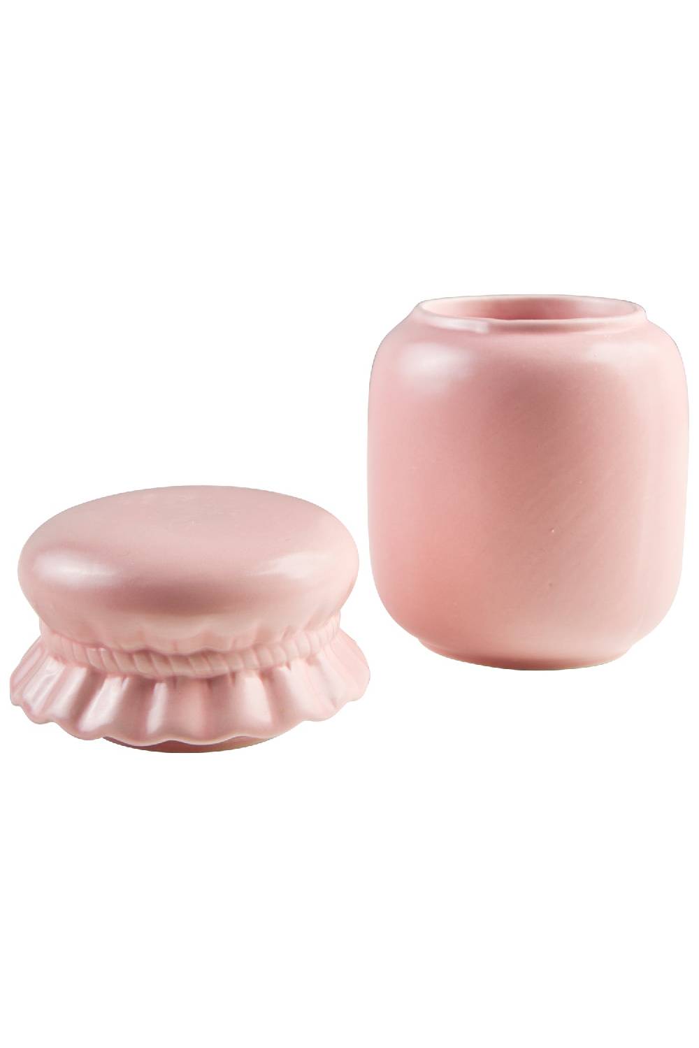 Novità Home Pastello - Barattolo Con Tappo Jam Rosa Fino al 65% di sconto
