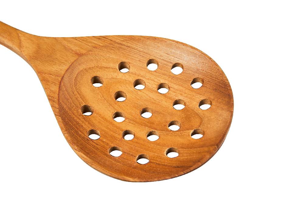 Novità Home Useful - Mestolo Per Fritto Con Fori Lungh. Cm 30 Trasporto libero internazionale