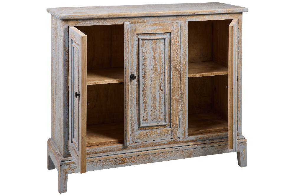Novità Home Heloise - Buffet 3 Porte Grey Vintage Outlet