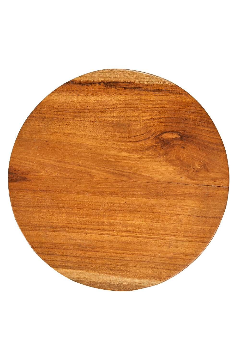 Novità Home Craftsman - Tavolino Tondo Con Gambe Teak Saldi Di Fabbrica