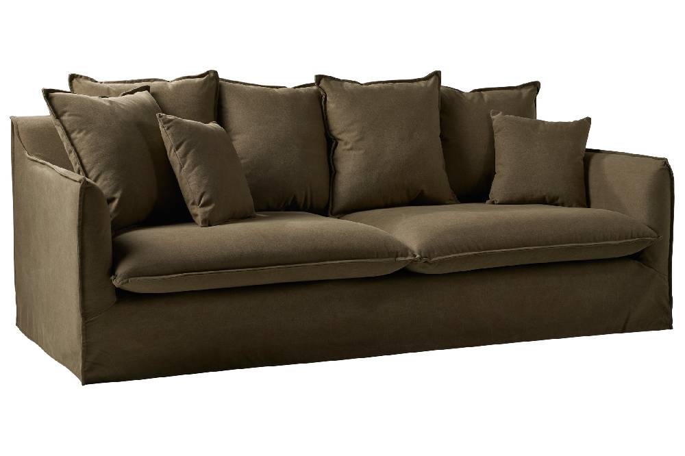 Novità Home Divano - craig verde bosco stone wash Flash Sale
