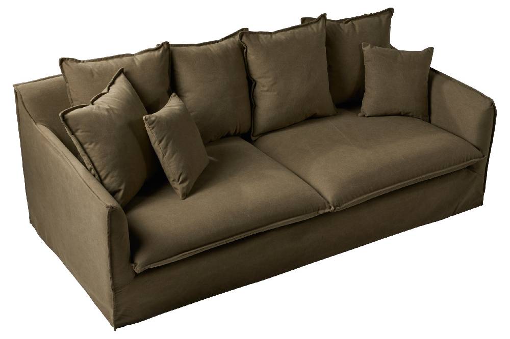 Novità Home Divano - craig verde bosco stone wash Flash Sale
