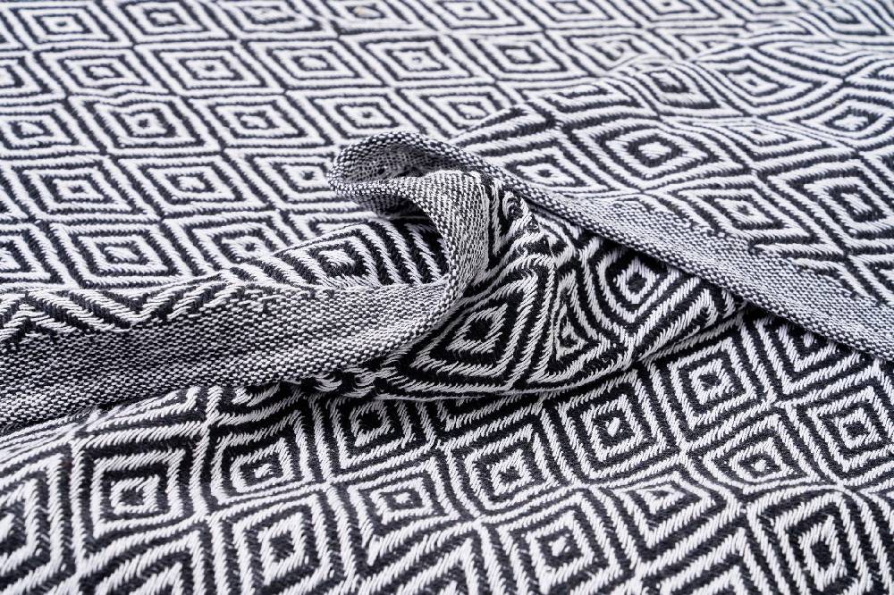 Novità Home Diamond - blanket design diamond black/white Offerta per la Festa della Mamma