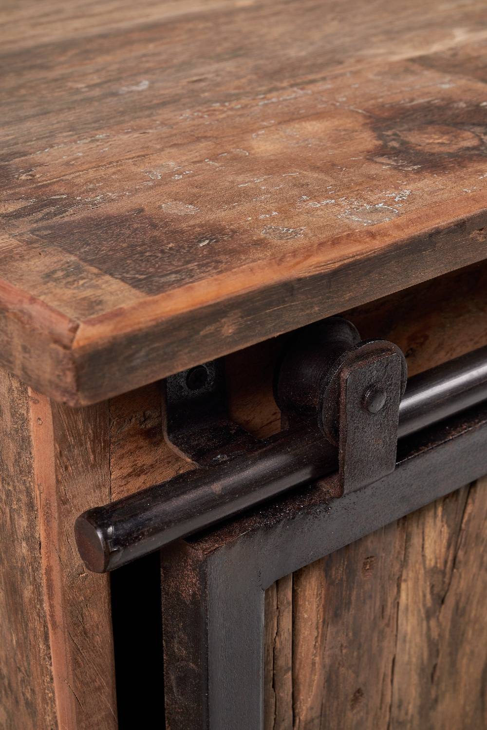 Novità Home Credenza teak sportelli scorrevoli Promozione temporanea