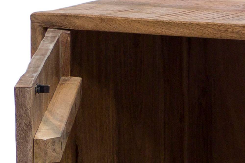 Novità Home Credenza 2 cassetti e sportelli in legno naturale e metallo Fino al 55% di sconto