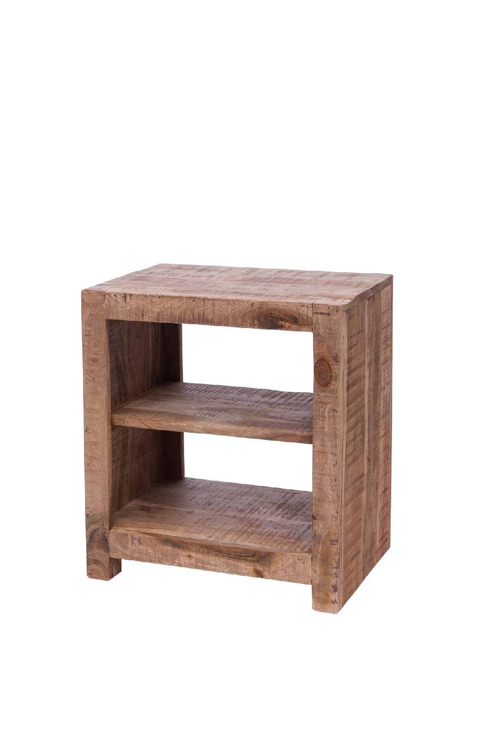 Novità Home Comodino 2 ripiani in legno Esporta salva