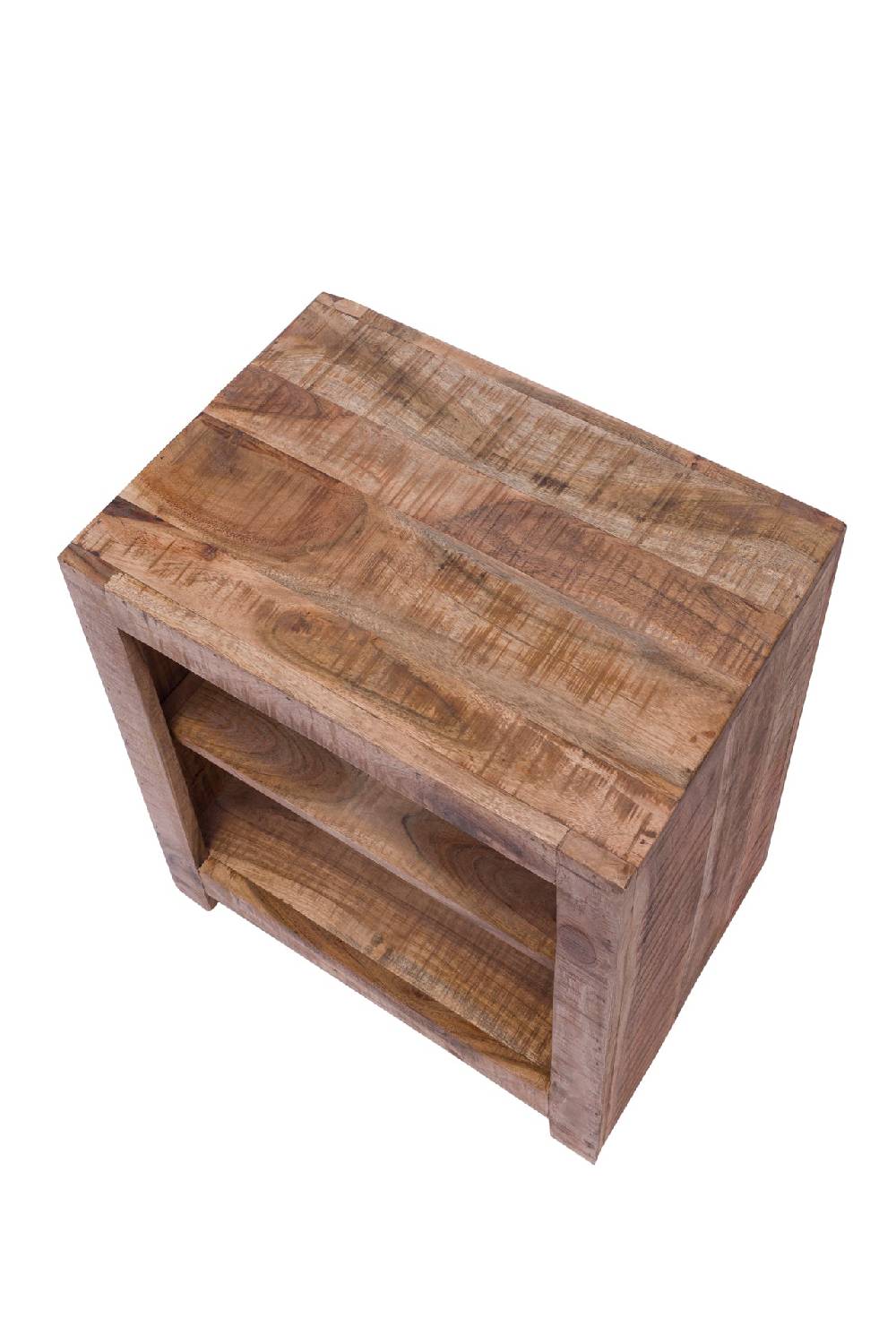 Novità Home Comodino 2 ripiani in legno Esporta salva