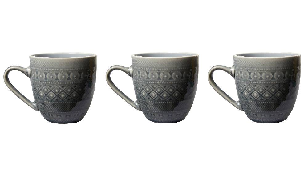 Novità Home Imperfect - egipt tazza grigia con rilievi Duty-free