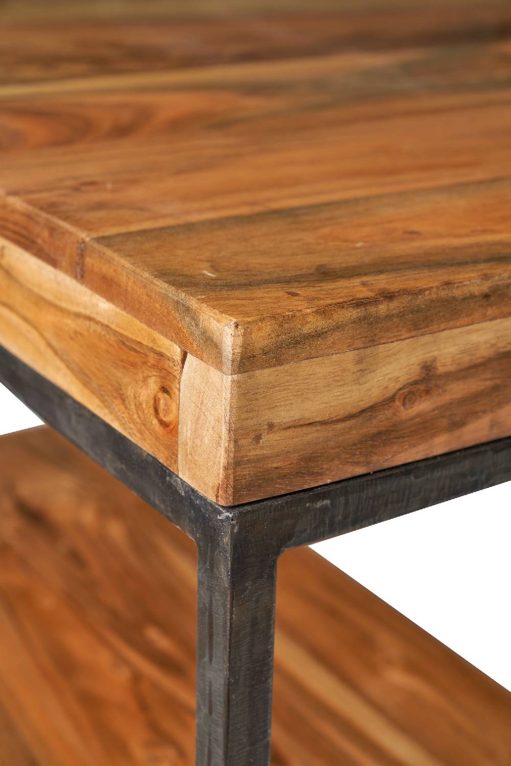 Novità Home Gosberg- scrivania con mensole in legno e metallo Vendita