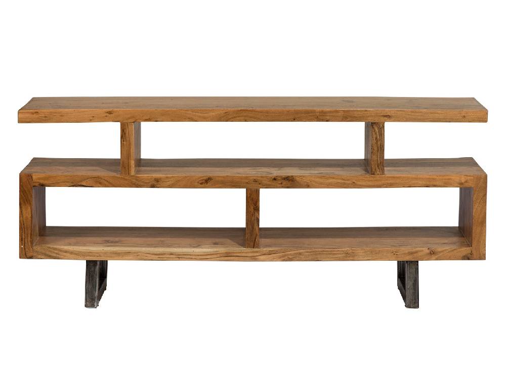 Novità Home Gosberg - porta tv in legno e metallo Promozione