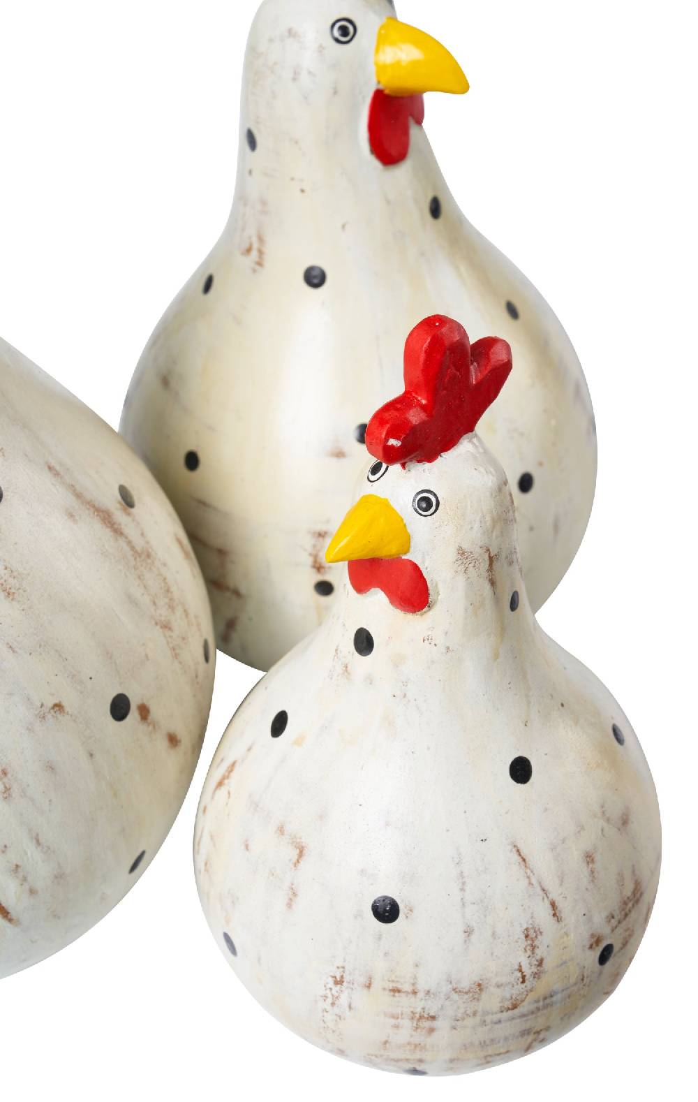 Novità Home Set 3 Galline in Albesia Promozione Limitata