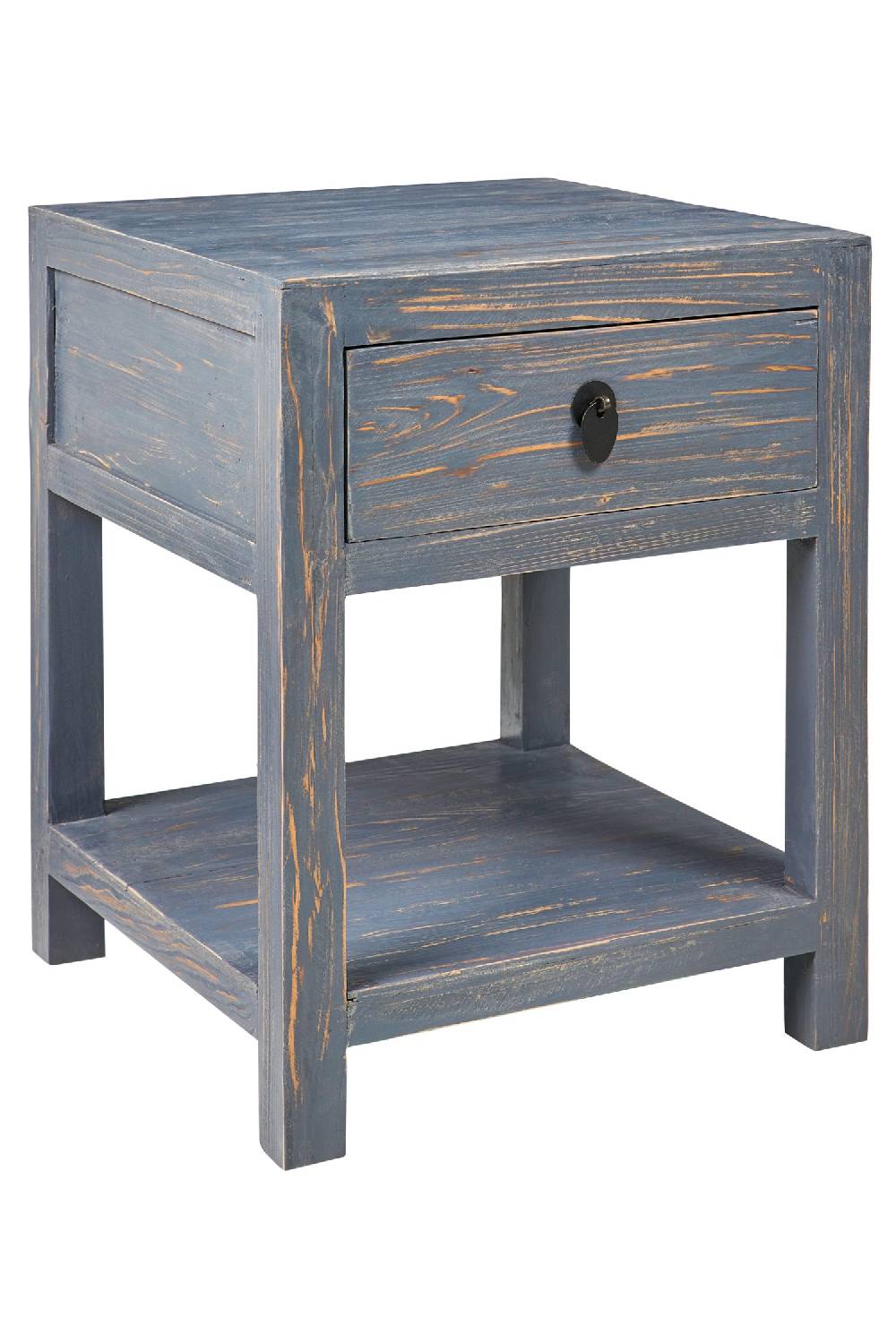 Novità Home Fuji - comodino 1 cassetto greyish blue Fino Al -60%