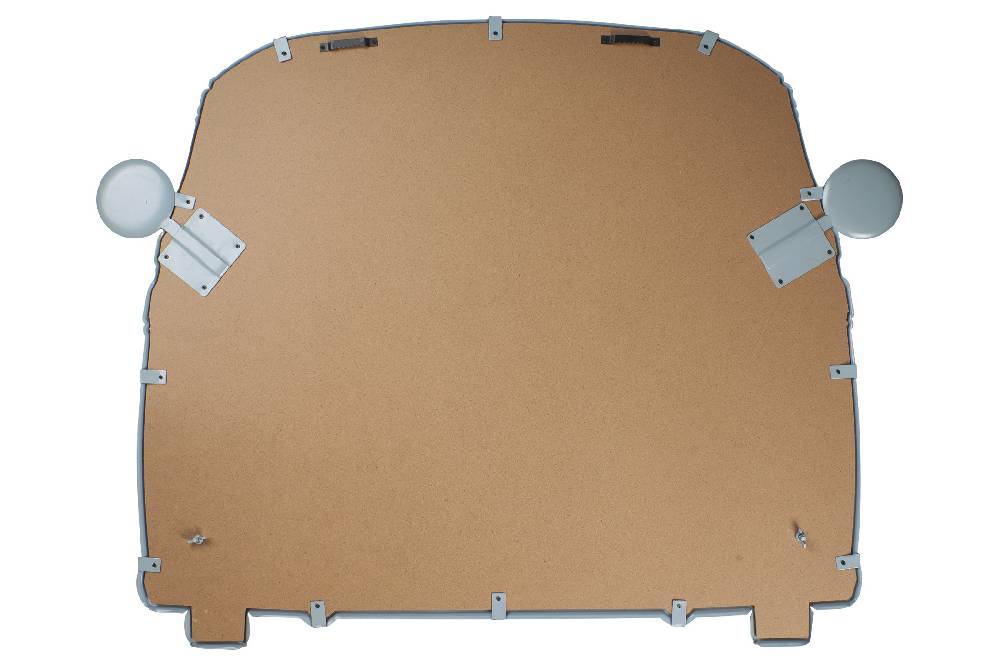 Novità Home Frontale furgone - specchio rettangolare in metallo celeste Shopping Online