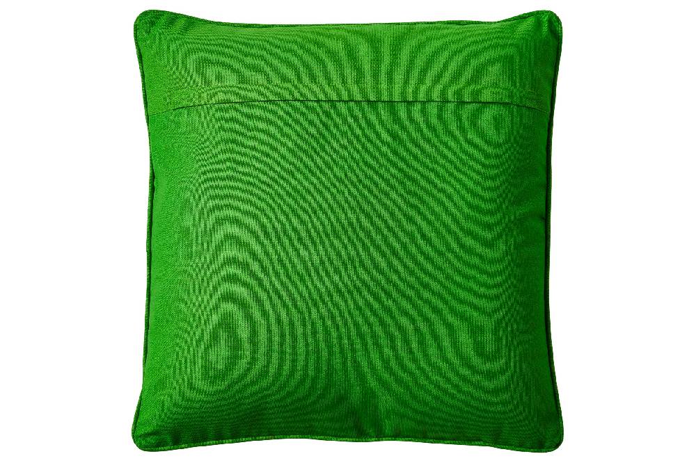 Novità Home Embroidery - cuscino foliage dark green Offerta Pasqua
