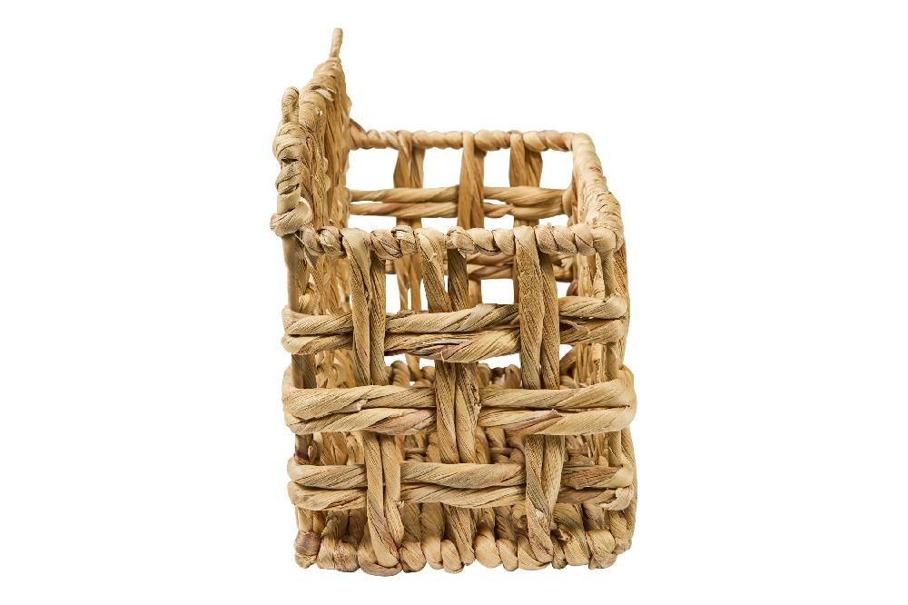 Novità Home Homemade - Cesta Rettangolare Da Appendere Trama Treccia Offerta migliore