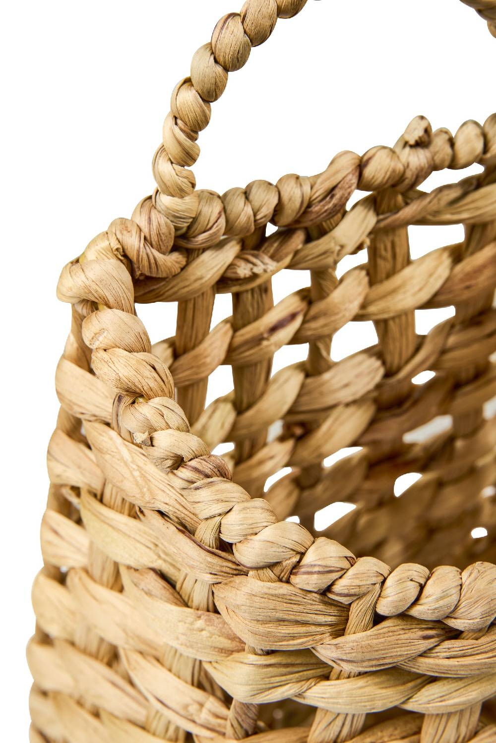 Novità Home Homemade - Cesta Da Parete Intreccio Trama Traforata Online Outlet