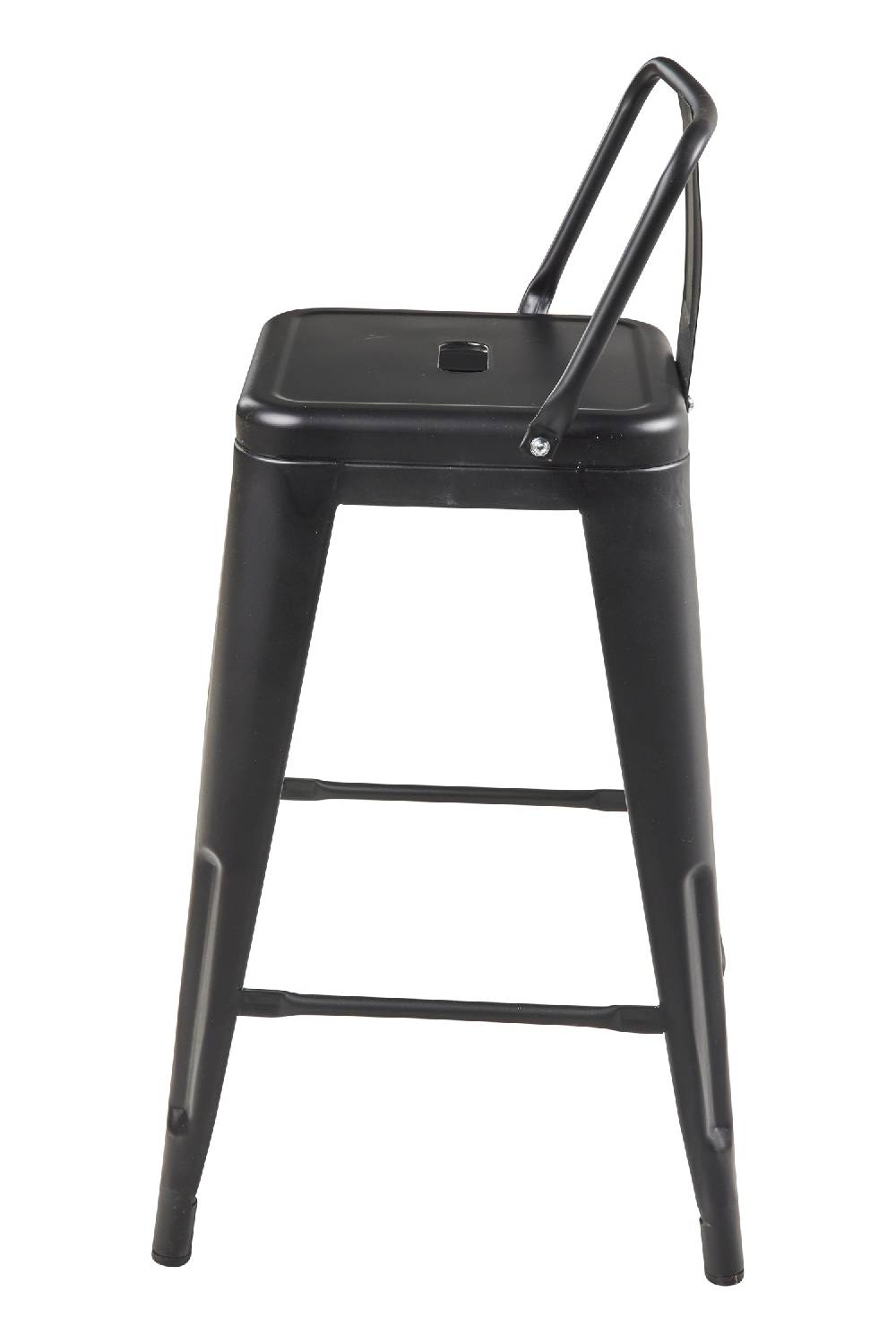 Novità Home Cindy - Sgabello Seggiolone In Metallo Nero Offerte esclusive