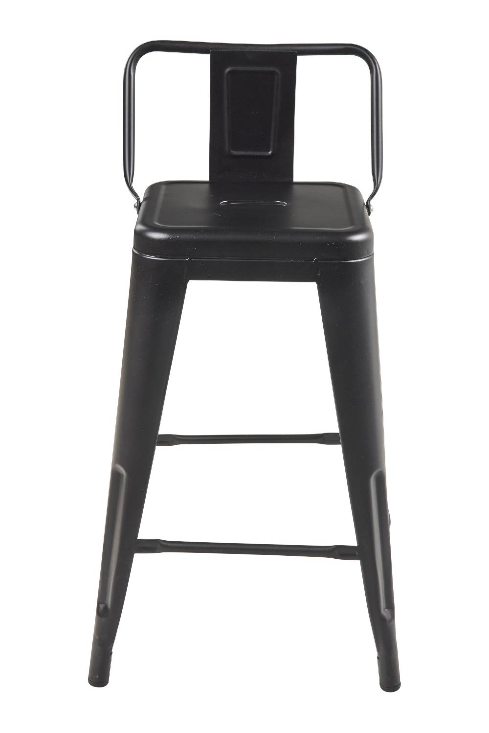 Novità Home Cindy - Sgabello Seggiolone In Metallo Nero Offerte esclusive